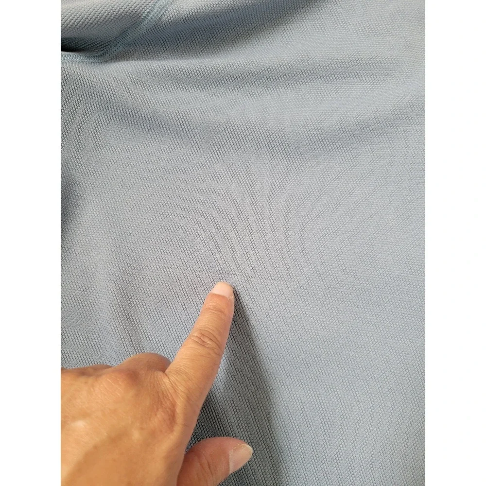 The North Face Mens‎ Blue Vapor Wick 1/4 Zip Blue Pullover Shirt Size Large